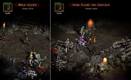 bookended Bone Warrior bosses