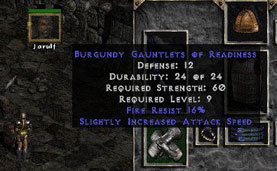 gloves to catch fireballs in.